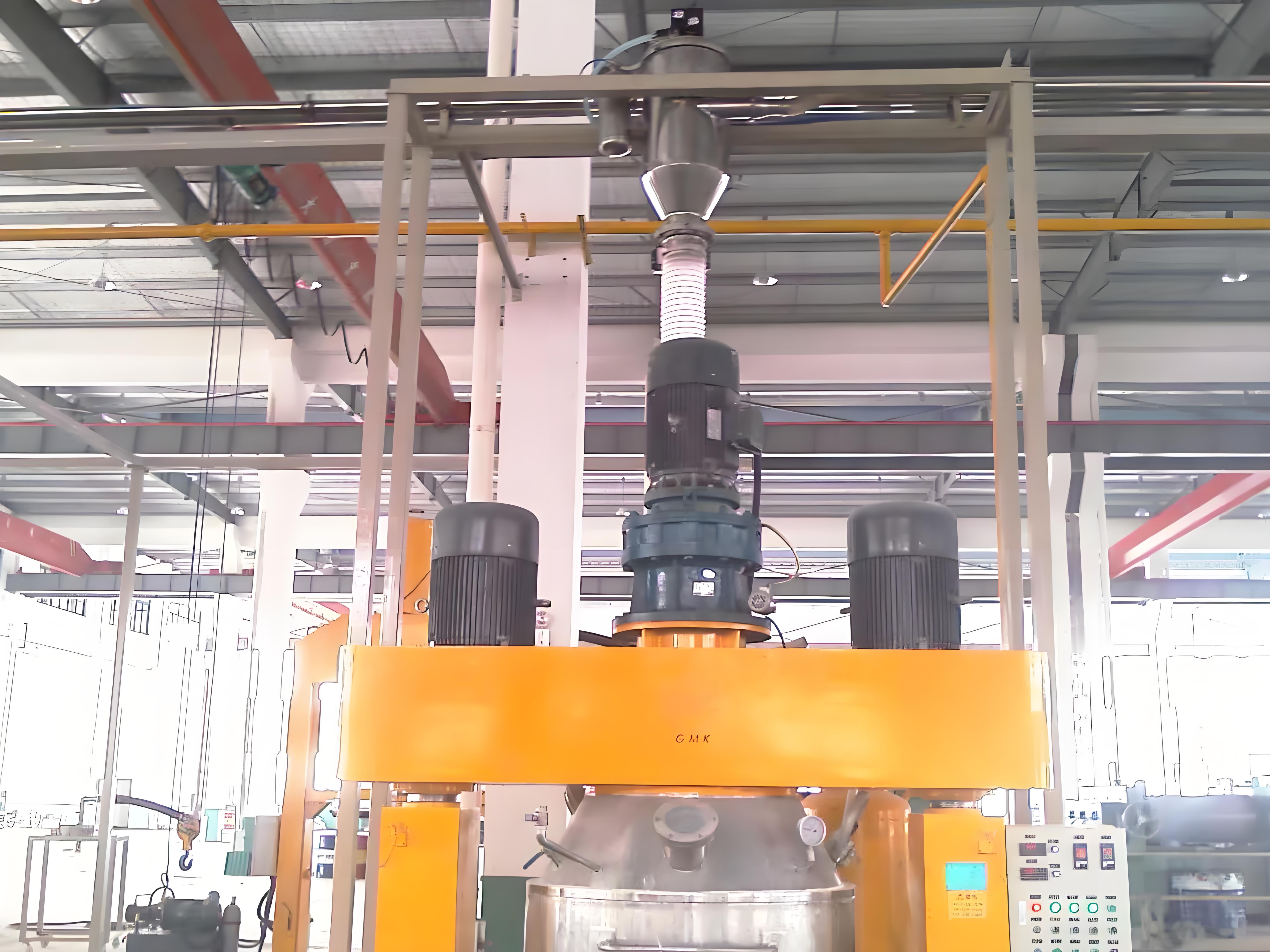 攪拌罐真空上料機(jī)使用案例